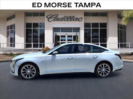 Vibrant White Tricoat 2026 Cadillac CT5 Sport