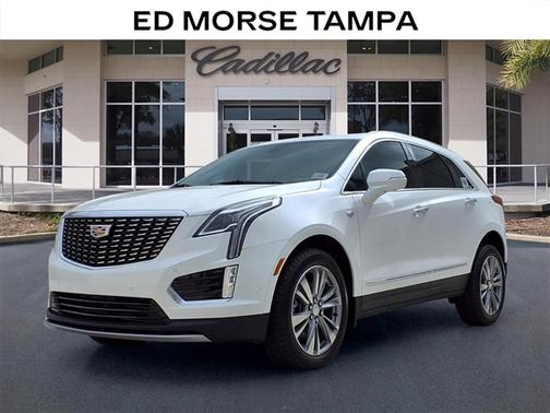 Crystal White Tricoat 2026 Cadillac XT5 Premium Luxury
