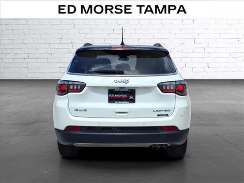 White Clearcoat 2021 Jeep Compass Limited