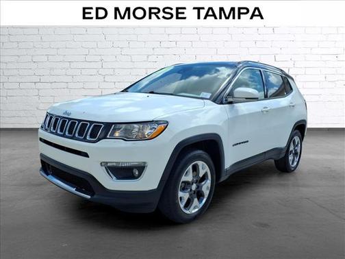 White Clearcoat 2021 Jeep Compass Limited