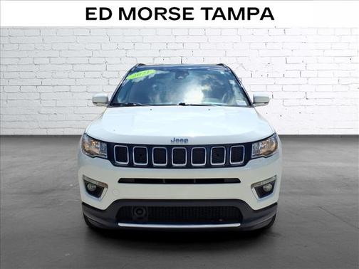 White Clearcoat 2021 Jeep Compass Limited