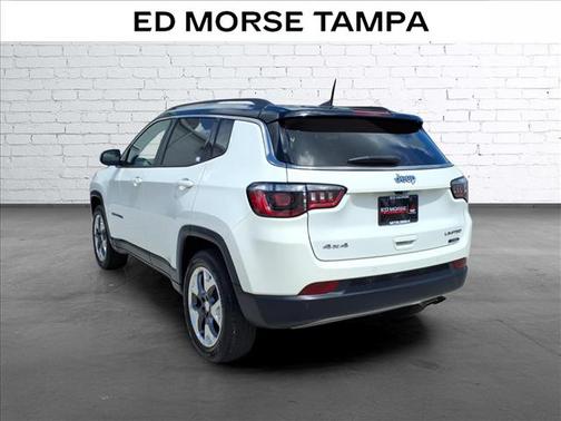 White Clearcoat 2021 Jeep Compass Limited