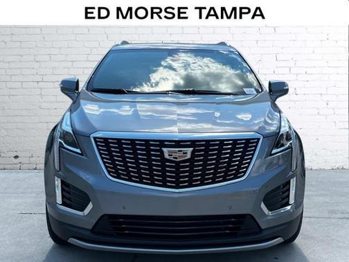 Satin Steel Metallic 2021 Cadillac XT5 Premium Luxury