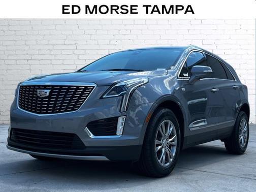 Satin Steel Metallic 2021 Cadillac XT5 Premium Luxury