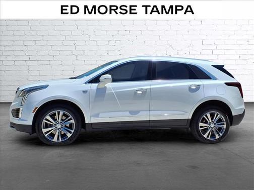 Crystal White Tricoat 2024 Cadillac XT5 Premium Luxury