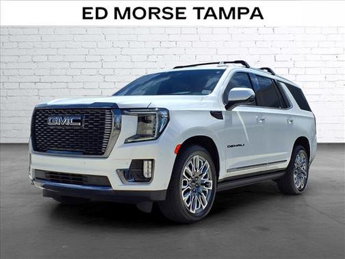 White Frost Tricoat 2024 GMC Yukon Denali Ultimate