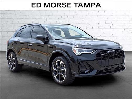 Mythos Black Metallic 2025 Audi Q3 45 S line Premium Plus