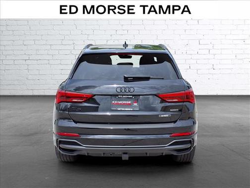 Mythos Black Metallic 2025 Audi Q3 45 S line Premium Plus