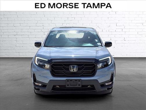 Sonic Gray Pearl 2023 Honda Ridgeline Black