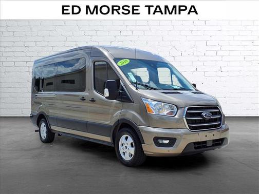 Diffused Silver Metallic 2020 Ford Transit-350 XLT