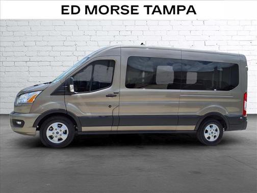 Diffused Silver Metallic 2020 Ford Transit-350 XLT