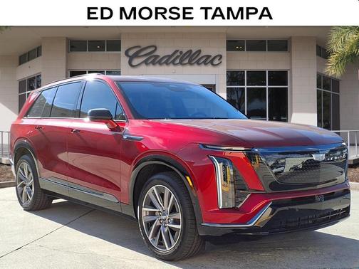 Radiant Red Tintcoat 2026 Cadillac VISTIQ Sport