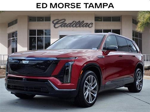 Radiant Red Tintcoat 2026 Cadillac VISTIQ Sport