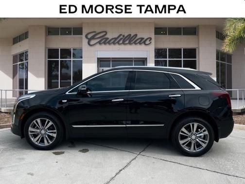 Stellar Black Metallic 2026 Cadillac XT5 Premium Luxury