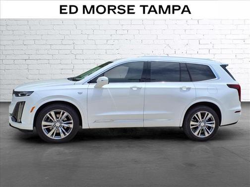 Crystal White Tricoat 2024 Cadillac XT6 Premium Luxury FWD