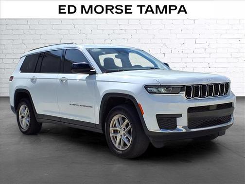 Bright White Clearcoat 2023 Jeep Grand Cherokee L Laredo
