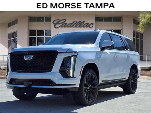 Vibrant White Tricoat 2026 Cadillac Escalade Sport Platinum