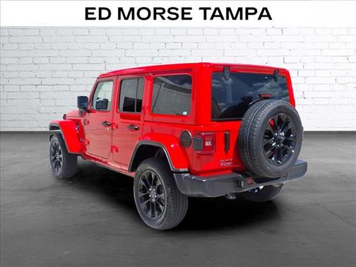 Firecracker Red Clearcoat 2025 Jeep Wrangler 4xe Sahara