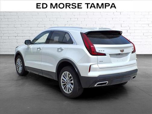 Crystal White Tricoat 2024 Cadillac XT4 Premium Luxury