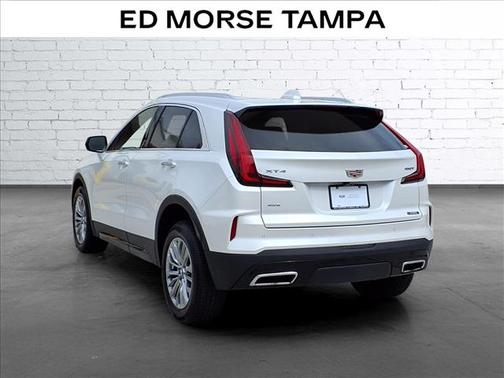 Crystal White Tricoat 2024 Cadillac XT4 Premium Luxury