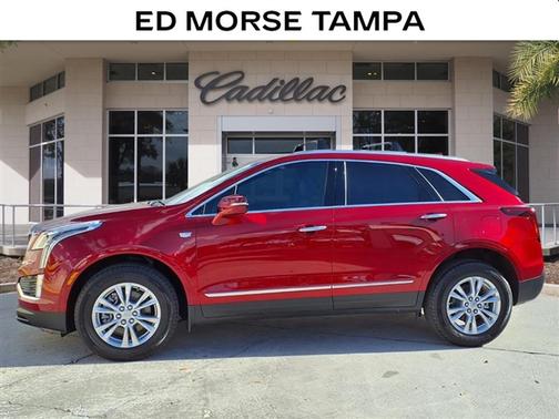 Radiant Red Tintcoat 2026 Cadillac XT5 Luxury