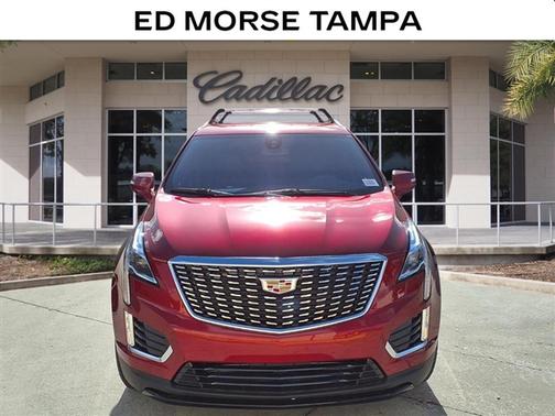 Radiant Red Tintcoat 2026 Cadillac XT5 Luxury