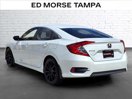 White 2016 Honda Civic EX