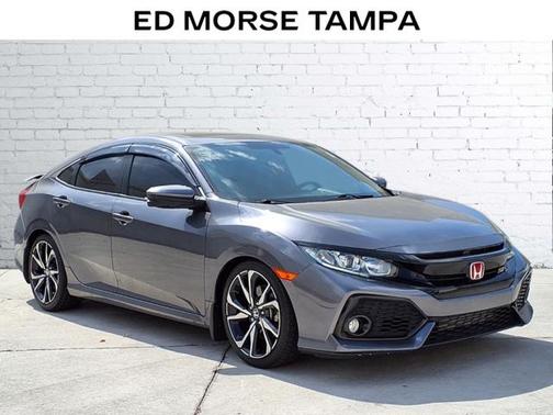 Sonic Gray Pearl 2019 Honda Civic Si Base