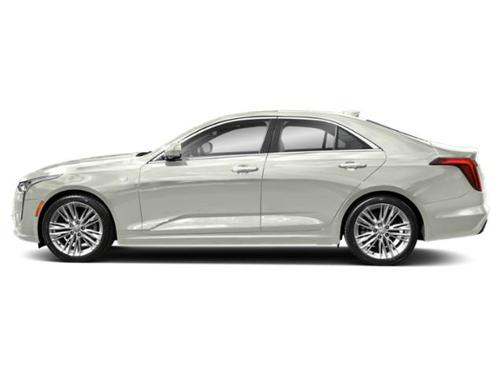 Crystal White Tricoat 2022 Cadillac CT4 Premium Luxury