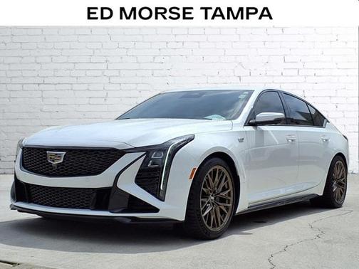 Summit White 2025 Cadillac CT5-V V-Series Blackwing RWD