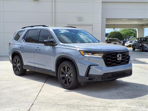 Sonic Gray Pearl 2025 Honda Pilot Black Edition