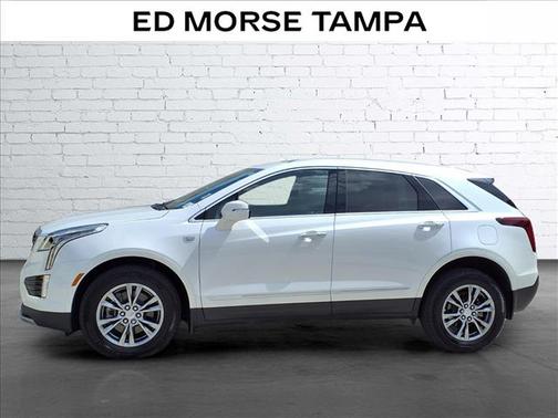 Crystal White Tricoat 2023 Cadillac XT5 Premium Luxury