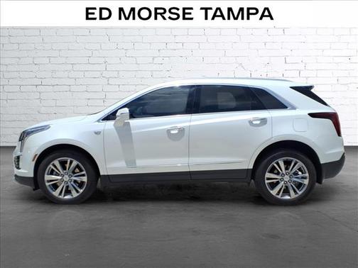 Crystal White Tricoat 2024 Cadillac XT5 Premium Luxury
