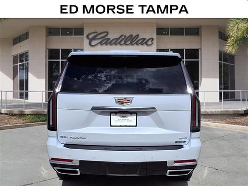 Vibrant White Tricoat 2026 Cadillac Escalade Luxury