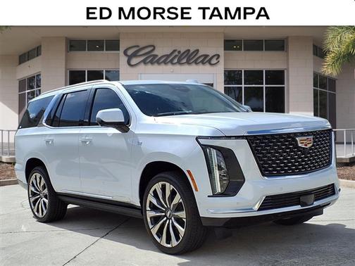 Vibrant White Tricoat 2026 Cadillac Escalade Luxury