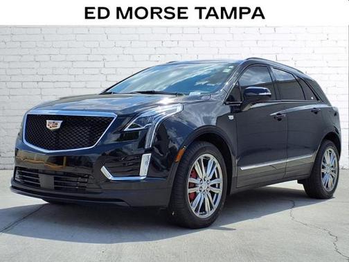 Stellar Black Metallic 2024 Cadillac XT5 Sport