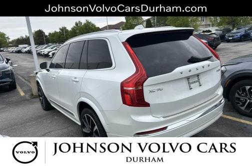 Crystal White Metallic 2024 Volvo XC90 B6 Plus Bright Theme 7-Seater