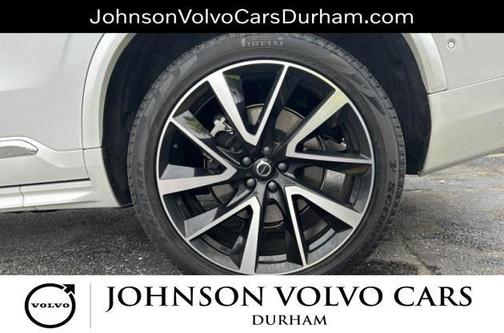 Crystal White Metallic 2024 Volvo XC90 B6 Plus Bright Theme 7-Seater