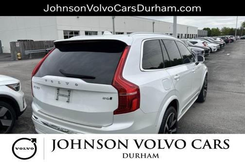 Crystal White Metallic 2024 Volvo XC90 B6 Plus Bright Theme 7-Seater