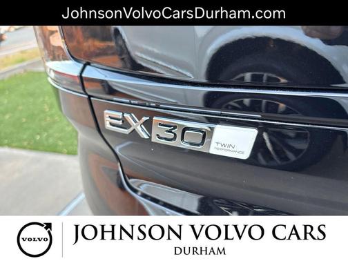 Onyx Black Metallic 2026 Volvo EX30 Plus Twin Motor Performance, Fully electric