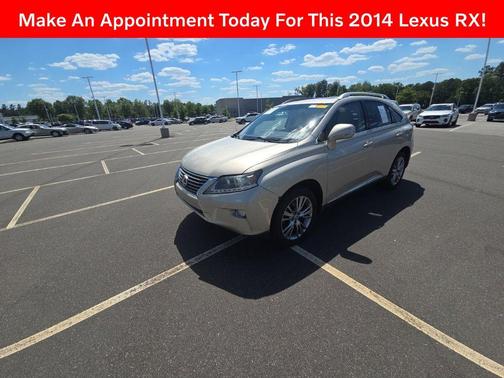 Satin Cashmere Metallic 2014 Lexus RX 350 Base