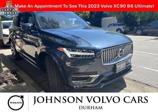 Denim Blue Metallic 2023 Volvo XC90 B6 Ultimate 7-Seater