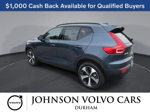 Denim Blue 2026 Volvo XC40 Plus, B5 AWD Gas (mild hybrid), Dark