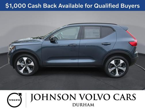 Denim Blue 2026 Volvo XC40 Plus, B5 AWD Gas (mild hybrid), Dark