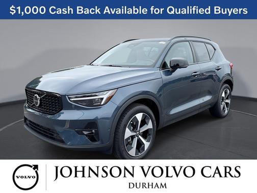 Denim Blue 2026 Volvo XC40 Plus, B5 AWD Gas (mild hybrid), Dark