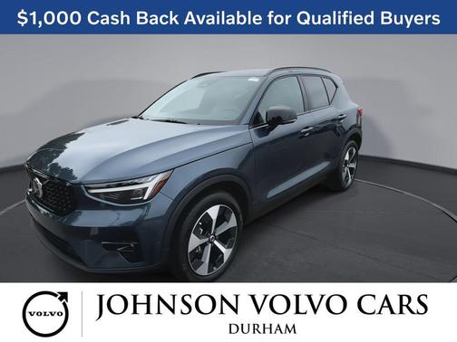 Denim Blue 2026 Volvo XC40 Plus, B5 AWD Gas (mild hybrid), Dark