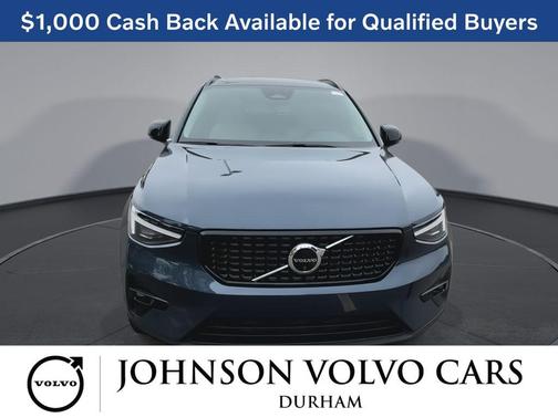 Denim Blue 2026 Volvo XC40 Plus, B5 AWD Gas (mild hybrid), Dark