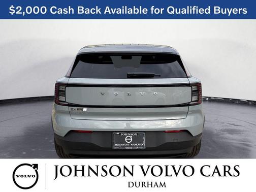 Vapour Grey Metallic 2025 Volvo EX30 Plus Twin Motor Performance, Fully electric