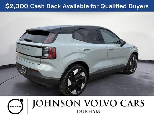 Vapour Grey Metallic 2025 Volvo EX30 Plus Twin Motor Performance, Fully electric