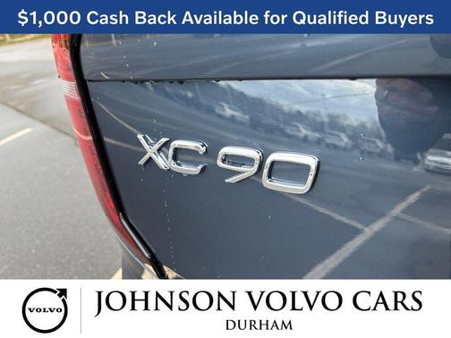 Denim Blue Metallic 2026 Volvo XC90 Ultra, B5 AWD Gas (mild hybrid), Gasoline, Bright, 6 Seats